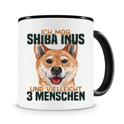 Tasse mit dem Motiv Ich mag Shiba Inu