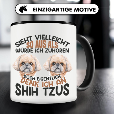 Tasse mit dem Motiv Sieht vielleicht so aus Shih Tzu - Ansicht 5