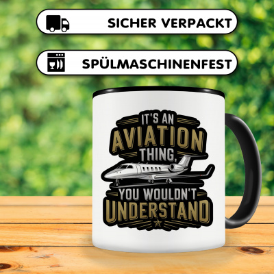 Tasse mit dem Motiv It's an Aviation Thing - Ansicht 4