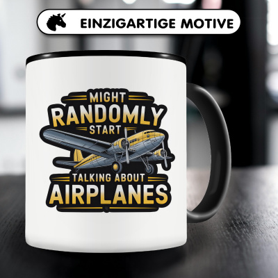 Tasse mit dem Motiv Starts talking about Planes - Ansicht 3