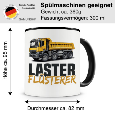 Tasse mit dem Motiv Laster Flsterer - Ansicht 2