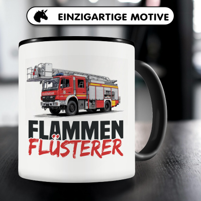 Tasse mit dem Motiv Flammen Flsterer - Ansicht 3