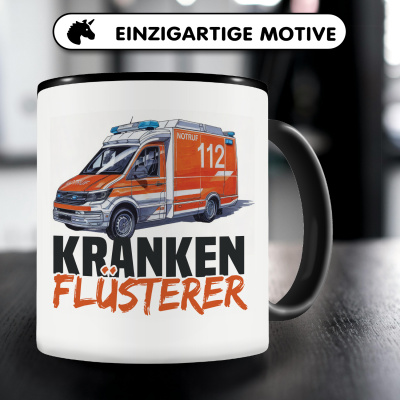 Tasse mit dem Motiv Kranken Flsterer - Ansicht 3