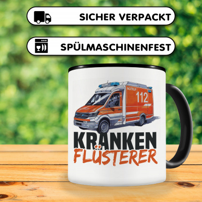 Tasse mit dem Motiv Kranken Flsterer - Ansicht 4